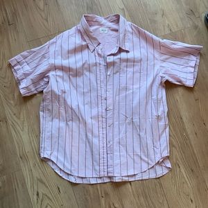 Oversized Wilfred Pinstripe button up